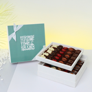 Retirement designed 2-layer premium chocolate hard box