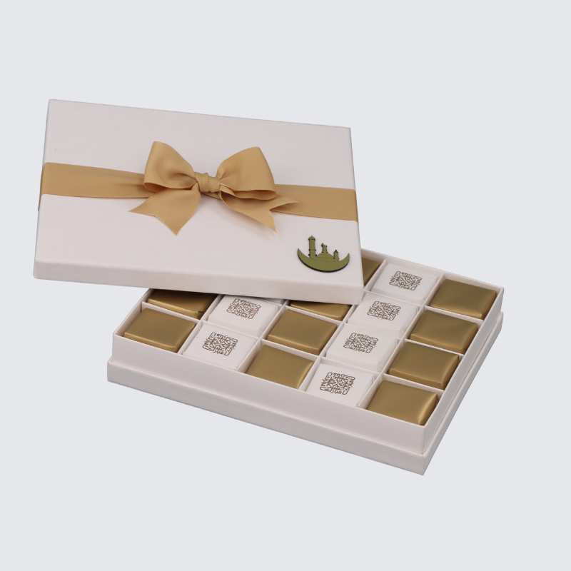 Ramadan eid designed chocolate 2-layer hard box