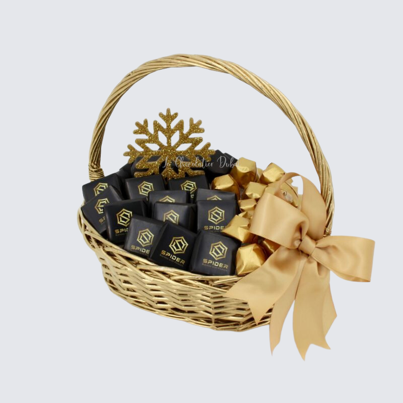 CHRISTMAS CORPORATE CHOCOLATE BASKET