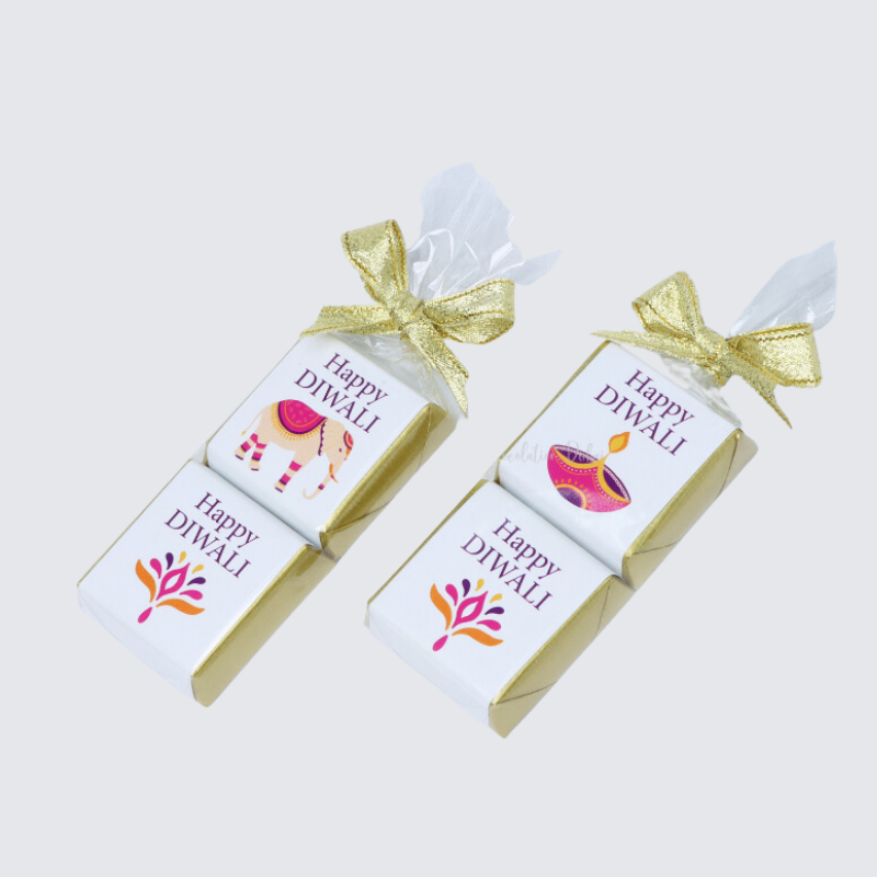 "HAPPPY DIWALI" DESIGNED CHOCOLATE GIVEAWAY