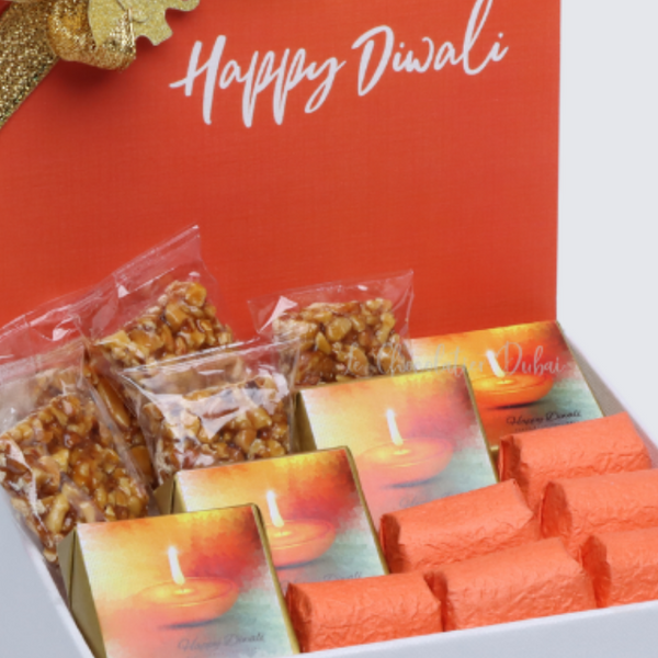 Happy diwali chocolate & sweets small hamper