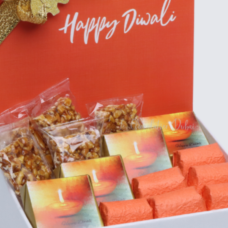 DIWALI SWEETS AND CHOCOLATE SMALL HAMPER