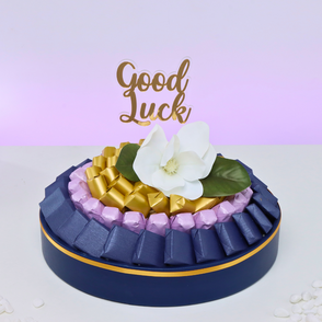 Good luck flower decorated premium ch...