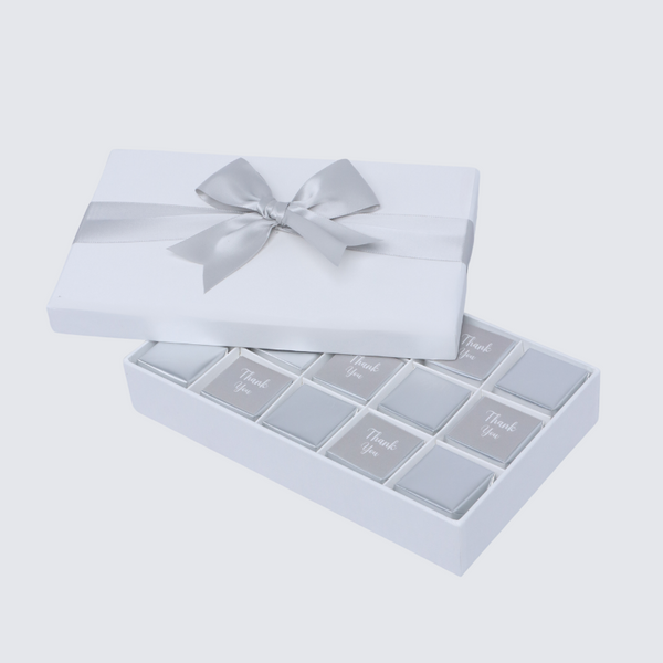 "Thank you" classic 15-piece premium chocolate hard box