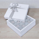 "Thank you" classic premium chocolate one layer hard box
