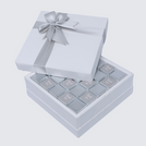 "Thank you" classic premium chocolate one layer hard box