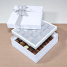 "Thank you" classic 2-layer premium chocolate hard box