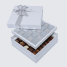 "Thank you" classic 2-layer premium chocolate hard box