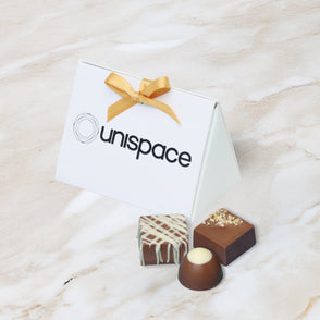 Set of 20 Corporate branded chocolate...