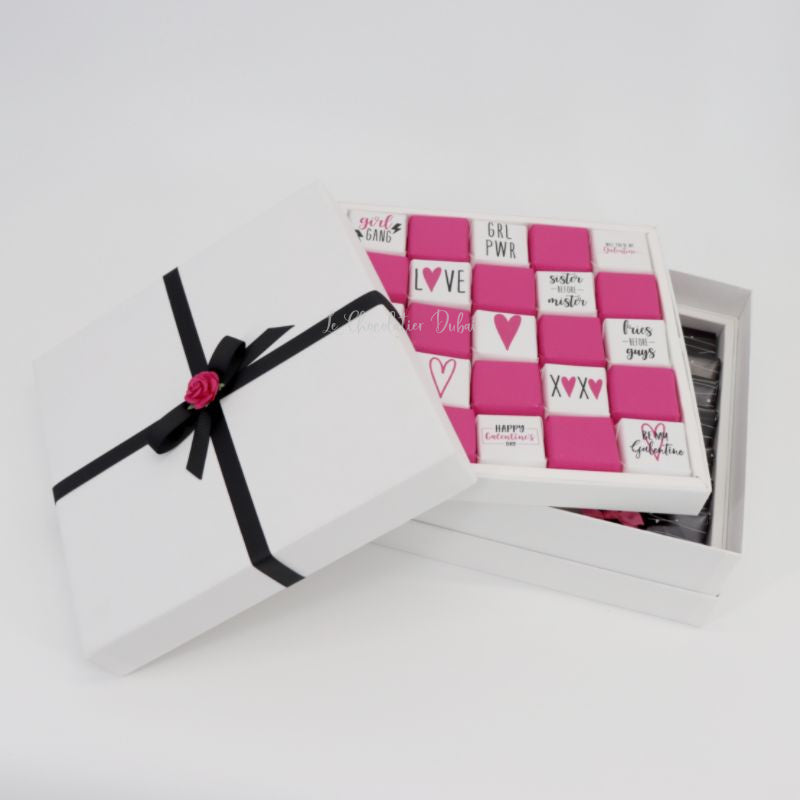 Luxury love valentine chocolate box