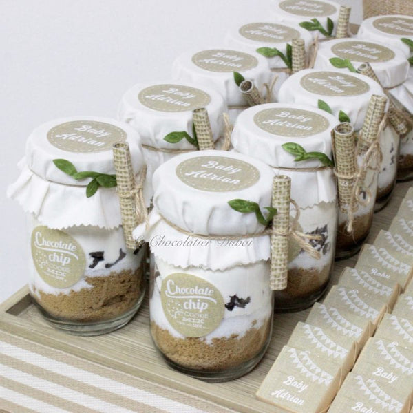 Baby rustic theme chocolate wood stand