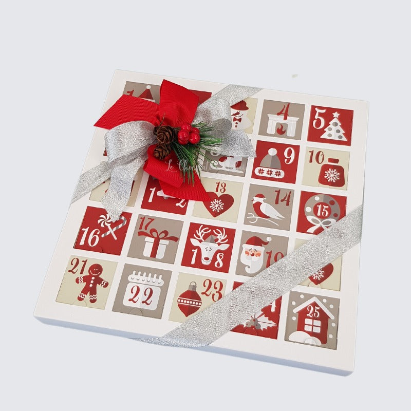 CHRISTMAS ADVENT CALENDAR CHOCOLATE BOX