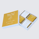 Set of 15 Emirati women's day premium chocolate 4pc hard box