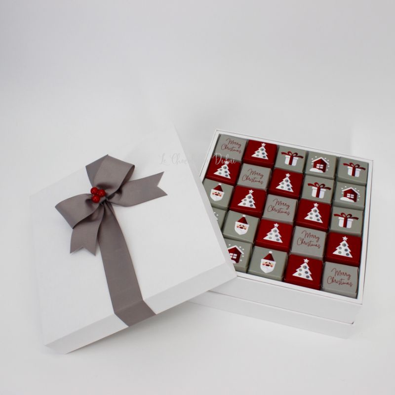 LUXURY CUSTOMIZED CHRISTMAS CHOCOLATE HARD BOX