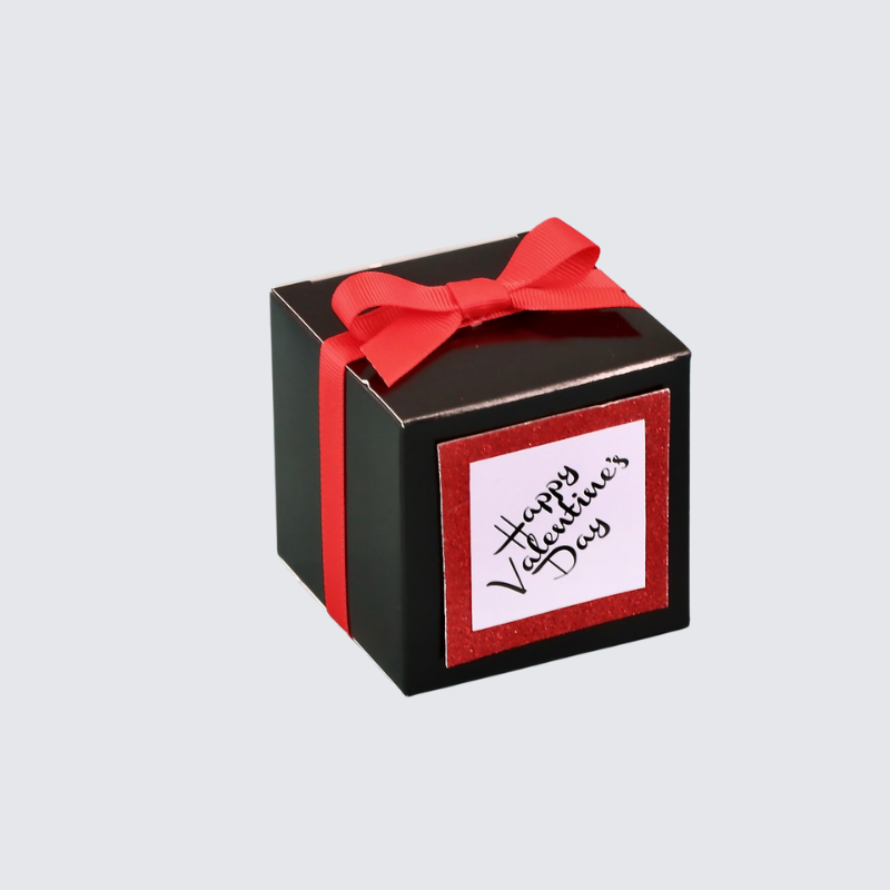 BLACK VALENTINE'S CHOCOLATE TREAT BOX