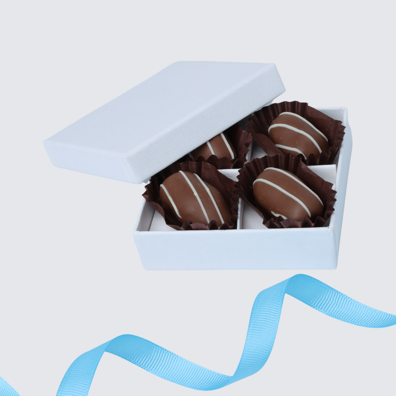 CHOCOLATE COATED DATES HARD BOX 