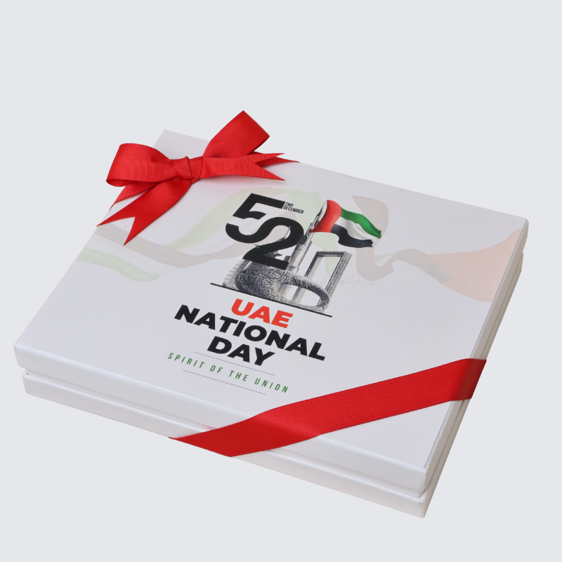 NATIONAL DAY UAE DESIGNED CHOCOLATE HARD BOX