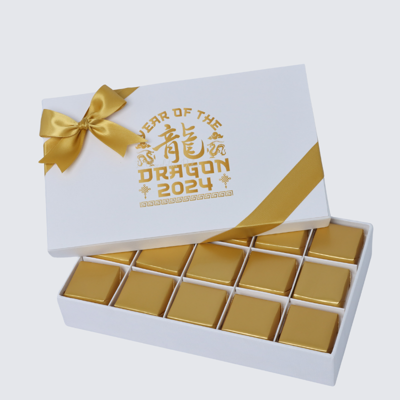 CHINESE NEW YEAR DESIGNED CHOCOLATE 15-PIECE HARD BOX