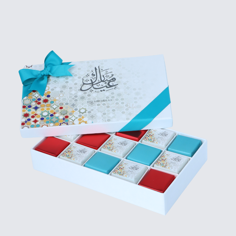 EID DESIGNED CHOCOLATE 15-PIECE HARD BOX