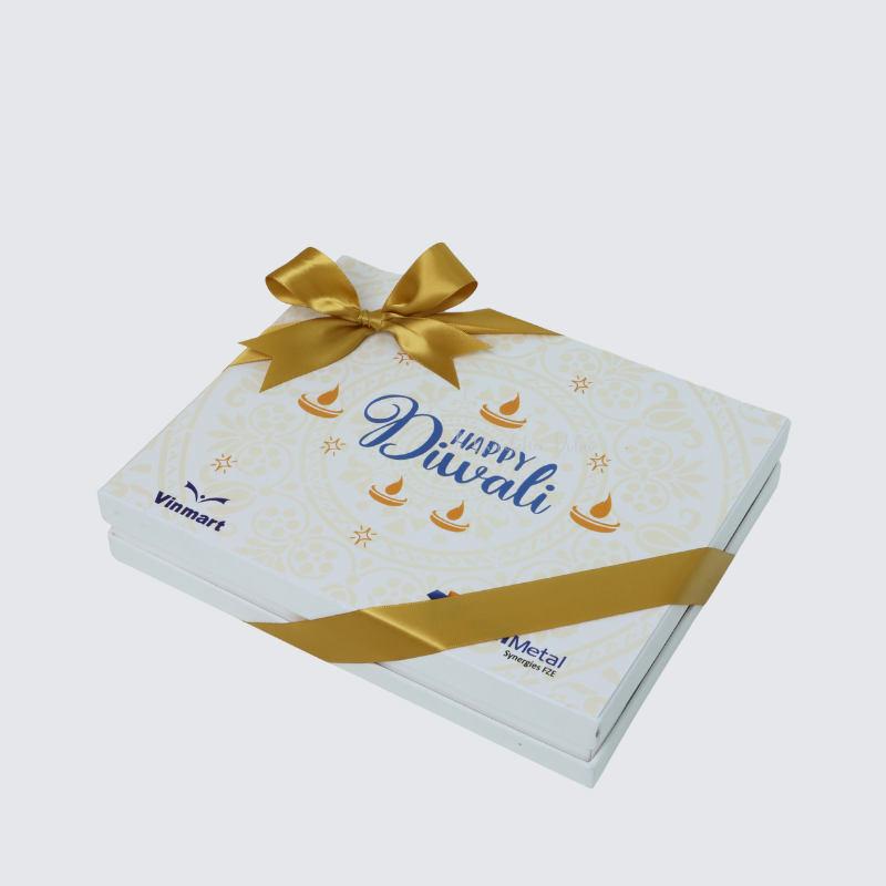 CORPORATE DIWALI DESIGNED CHOCOLATE 20-PIECE HARD BOX