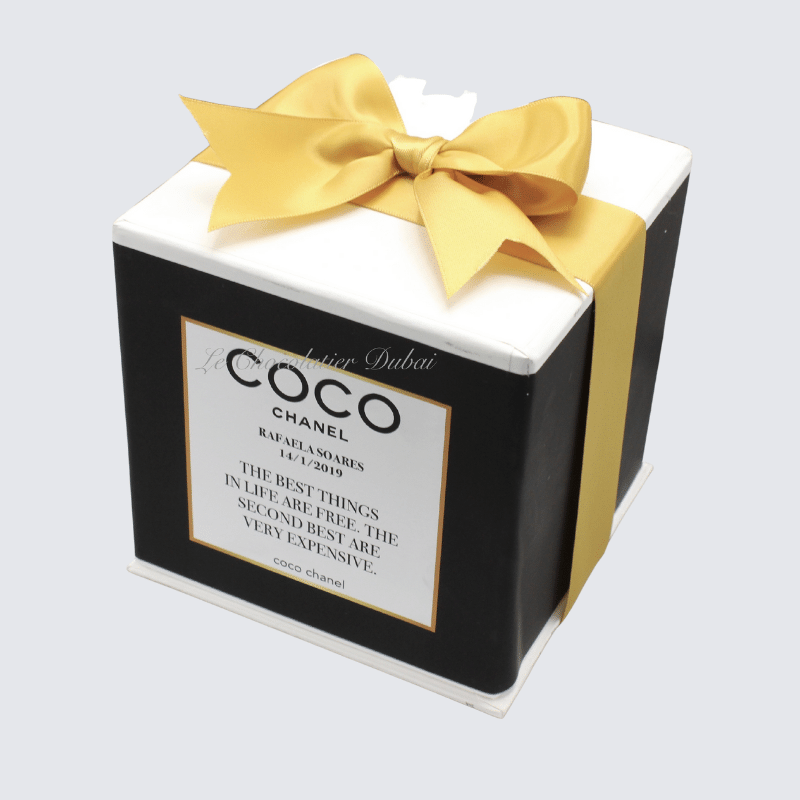 LUXURY "COCO CHANEL" DESIGN CUSTOMIZED CHOCOLATE BOX	 	