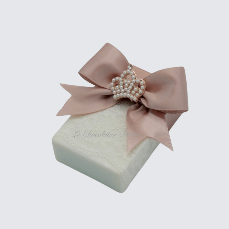 CROWN DECORATED SOAP FAVOR