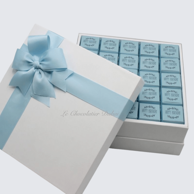 LUXURY BIRTHDAY WREATH FRAME DESIGN CHOCOLATE HARD BOX