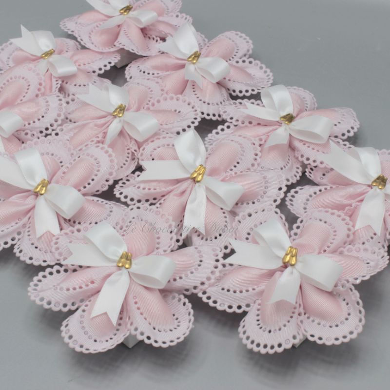 BABY GIRL DECORATED FLOWER ALMOND DRAGEES