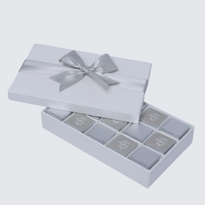 "HAPPY MOTHER'S DAY" CLASSIC 15-PIECE CHOCOLATE HARD BOX