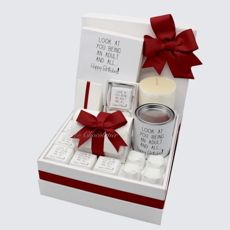 LUXURY "LOOK AT YOU" CHOCOLATE & SWEETS HAMPER