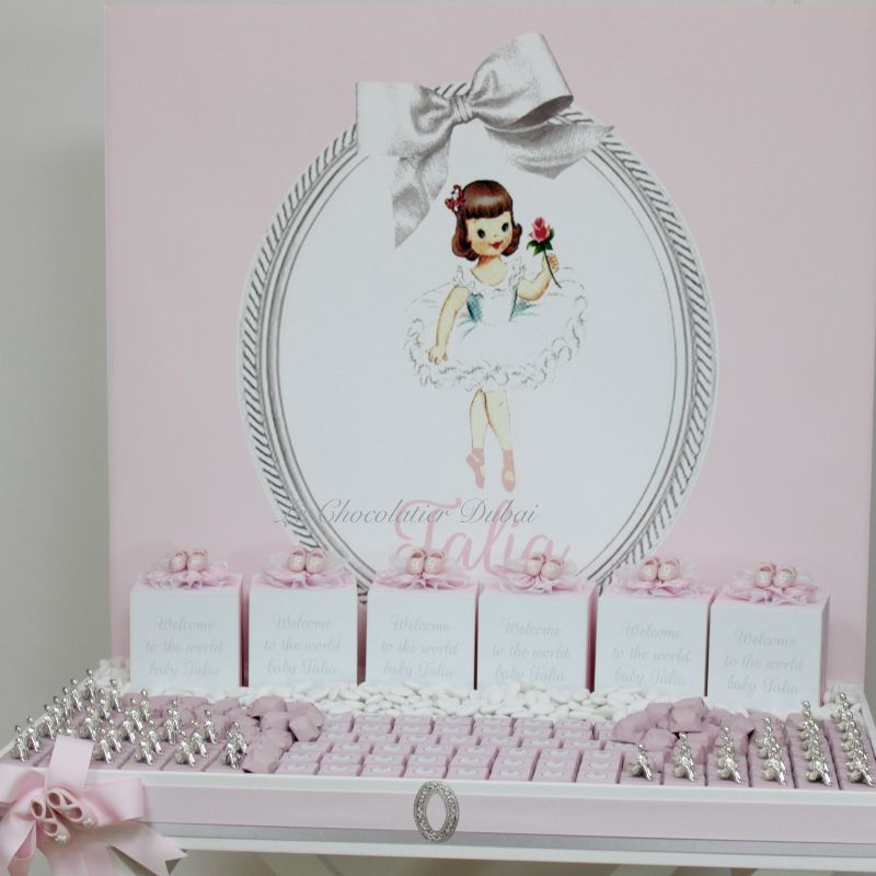 BALLERINA DECORATED BABY STAND