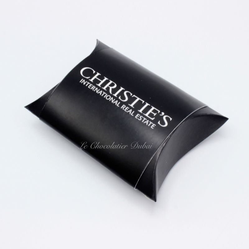 LUXURY BRANDED CHOCOLATE & ALMOND DRAGEES PILLOW BOX