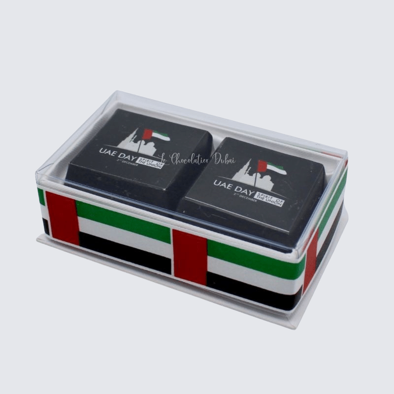 NATIONAL DAY DESIGNED CHOCOLATE VIEW TOP BOX