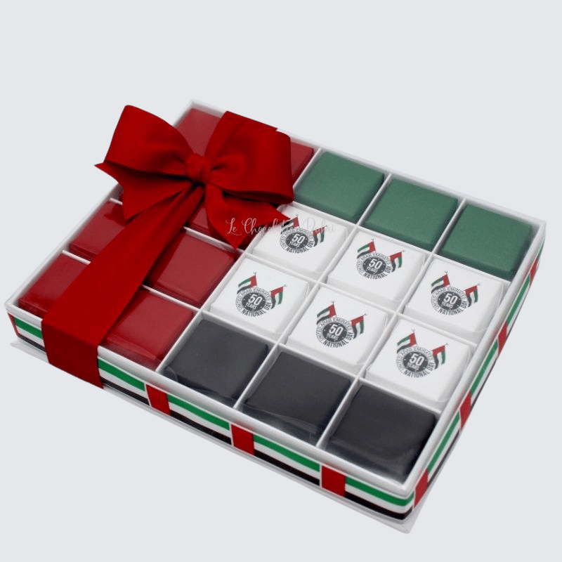 NATIONAL DAY DESIGNED CHOCOLATE VIEW TOP BOX
