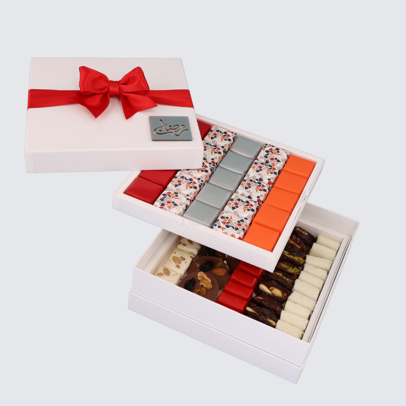 RAMADAN GEOMETRIC PATTERN DESIGNED CHOCOLATE & SWEETS HARD BOX