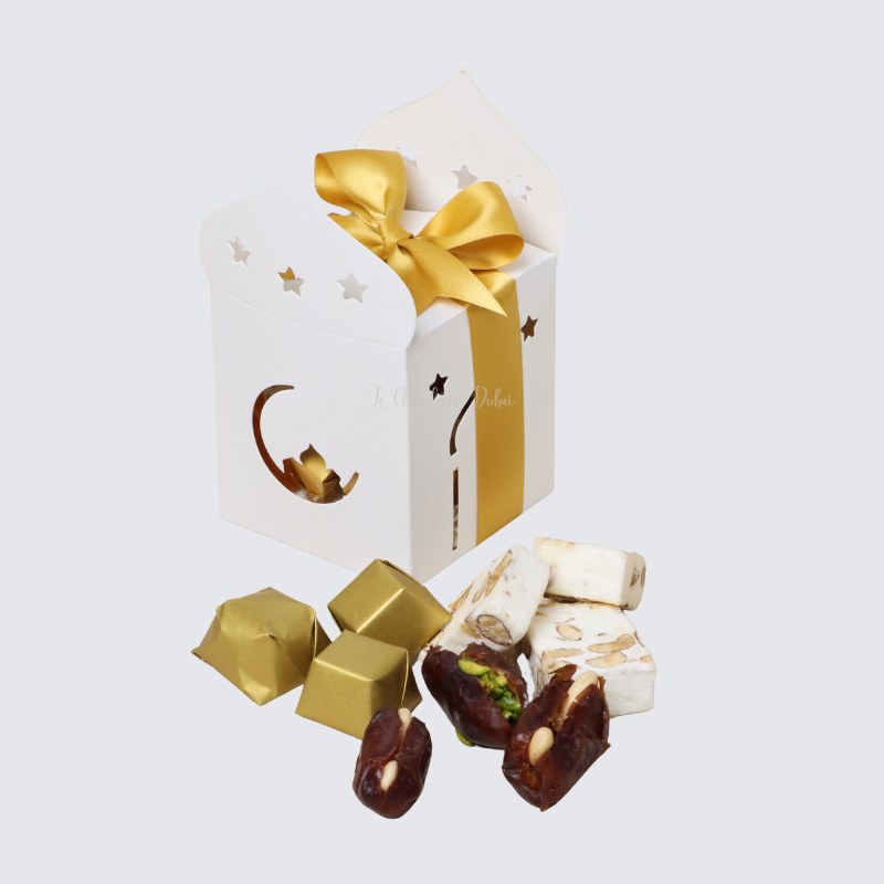 RAMADAN DESIGNED CUT CHOCOLATE & SWEETS SOFT BOX