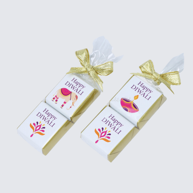 "HAPPPY DIWALI" DESIGNED CHOCOLATE GIVEAWAY	 	