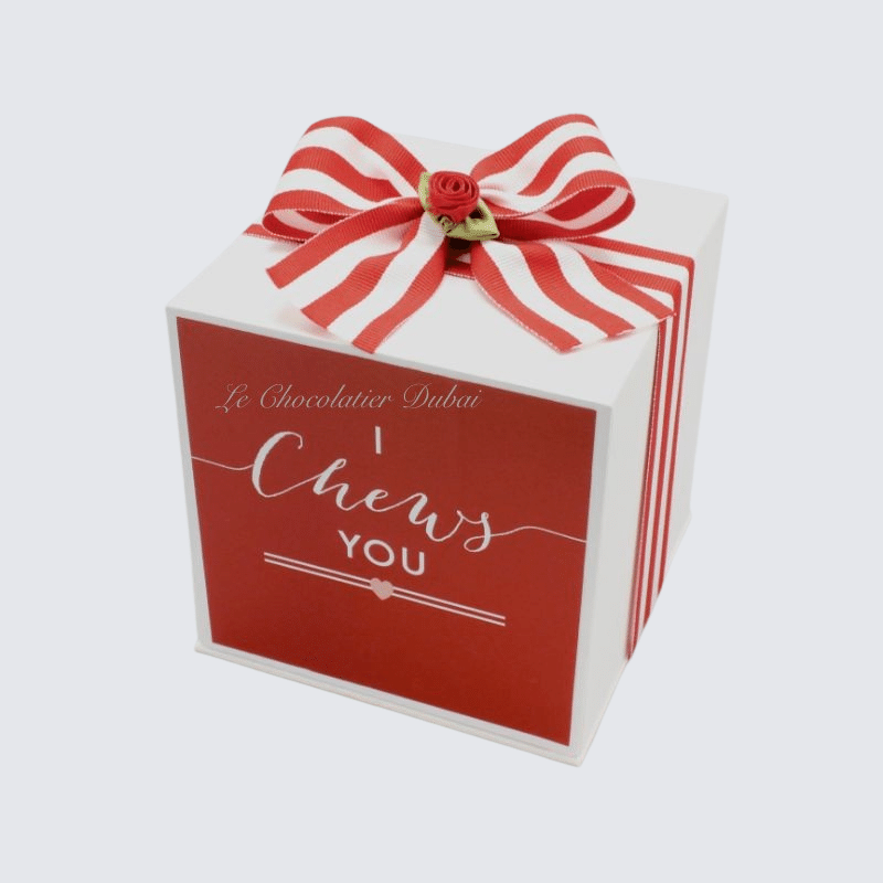 LUXURY CUSTOMIZED RED VALENTINE CHOCOLATE HARD BOX