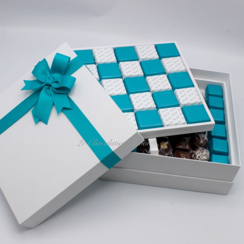 LUXURY BRANDED CUSTOMIZED CHOCOLATE HARD BOX