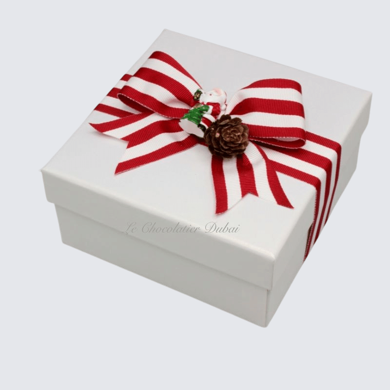 CHRISTMAS DECORATED CHOCOLATE HARD BOX